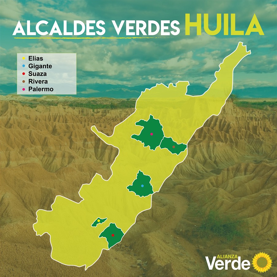 Alcaldías Huila 2020-2023